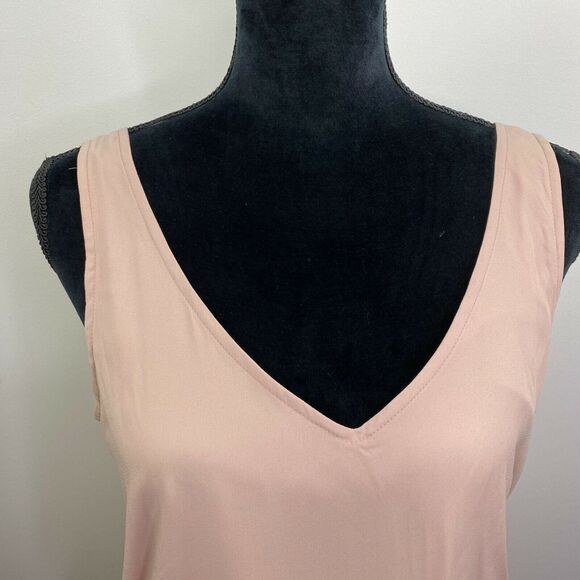 Show Me Your Mumu Kendall Maxi Dress Dusty Blush Crisp Women’s Size Small - Picture 5 of 9